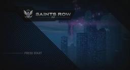 Saints Row IV Title Screen